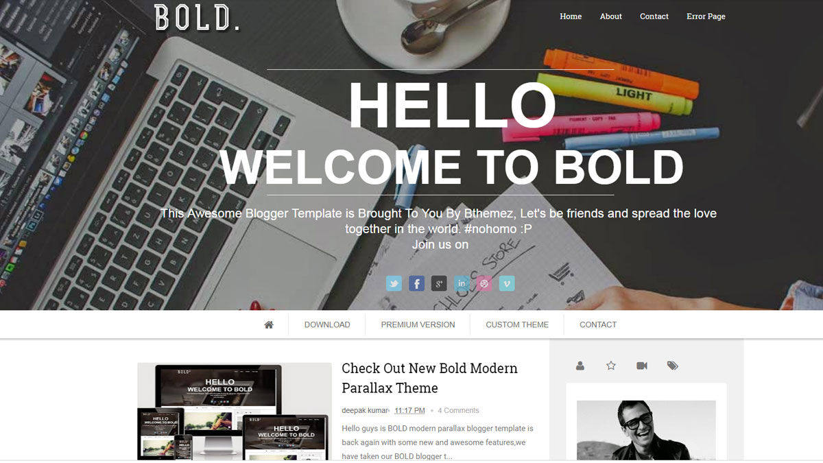 responsive blogger templates for free