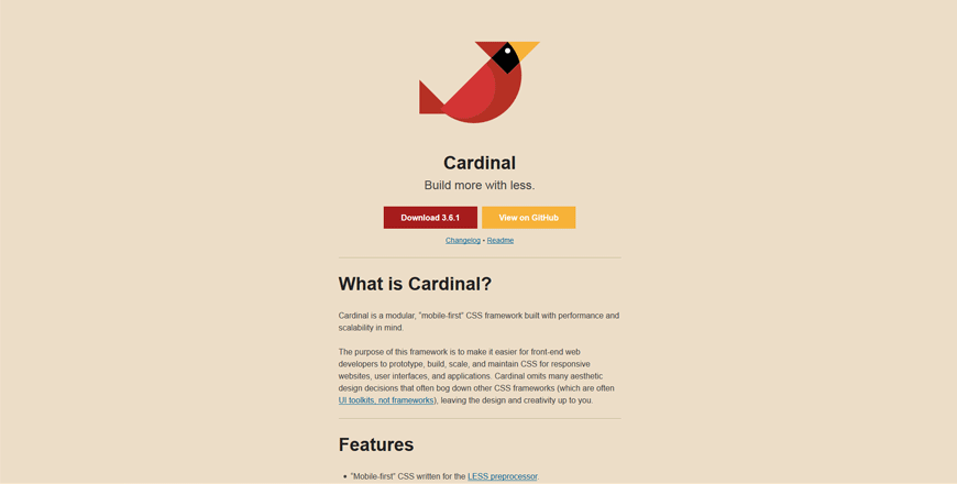 cardinal free web development tools