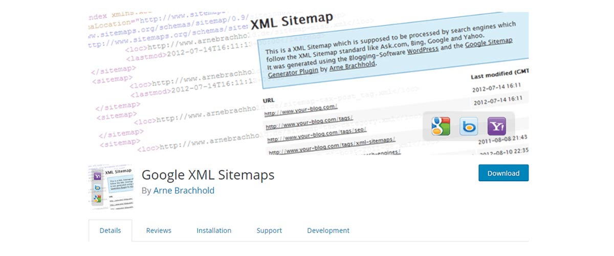search engine optimization seo - xml sitemap