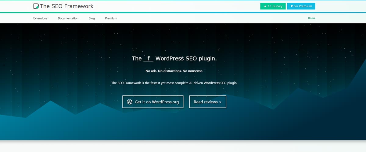 wordpress seo tools - the seo framework